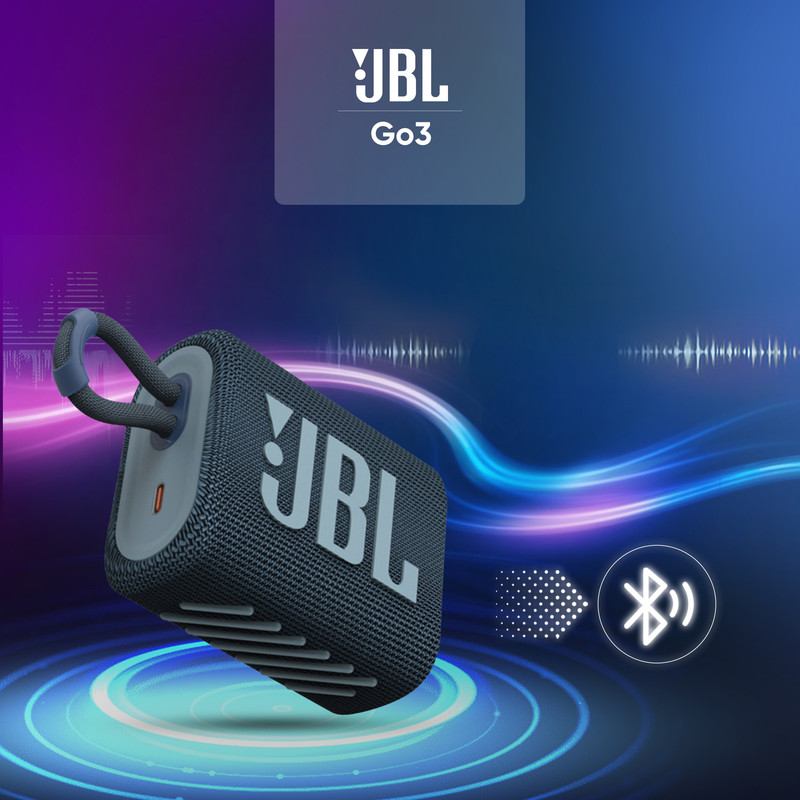 اسپیکر بلوتوثی جی بی ال مدل Go3