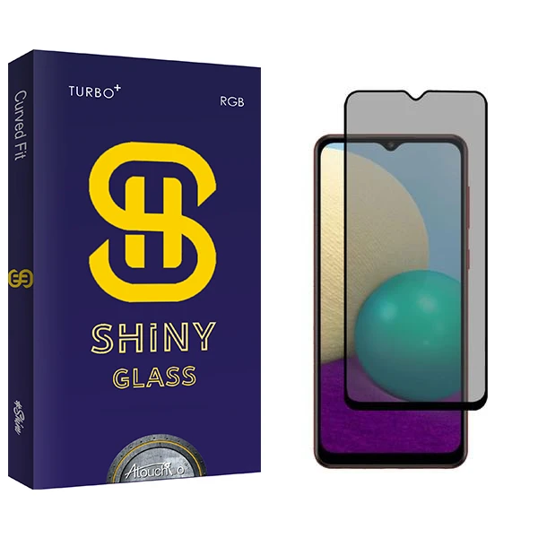 محافظ صفحه نمایش حریم شخصی آتوچبو مدل Shiny مناسب برای گوشی موبایل سامسونگ Galaxy A02