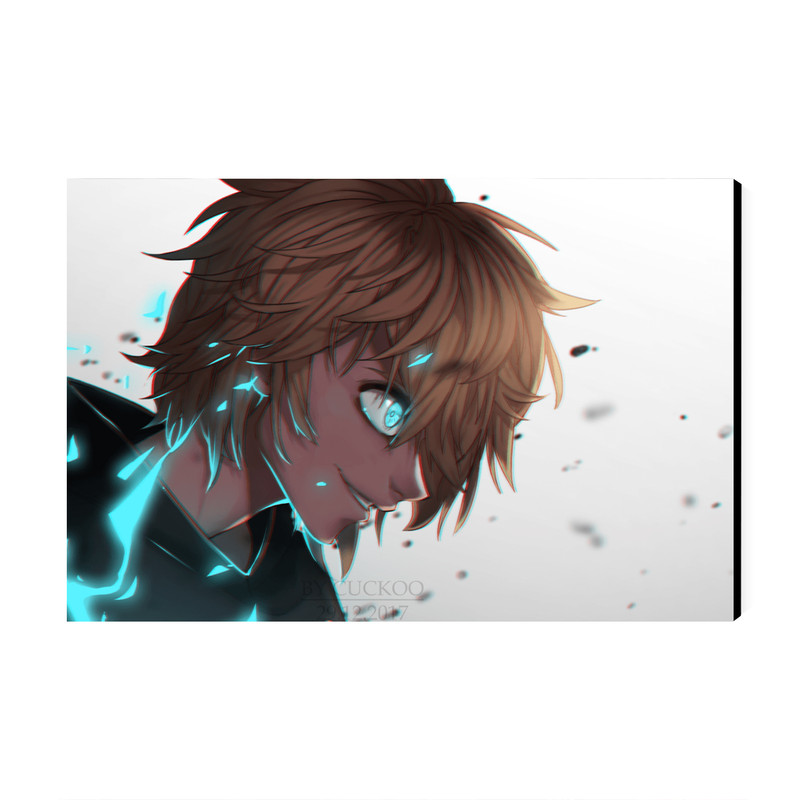 تابلو شاسی عرش مدل انیمه شبدر سیاه Black Clover کد As1450