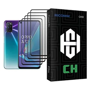 Ricomm CH Glass MIX004 Screen Protector For Oppo A72 Pack Of 4