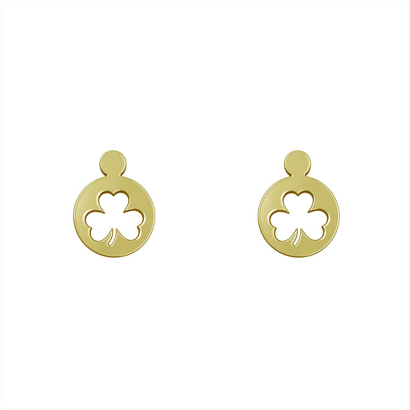 گوشواره طلا 18 عیار زنانه مدوپد مدل گل کد GA1-10555 گوشواره طلا 18 عیار زنانه مدوپد مدل گل کد GA1-10555