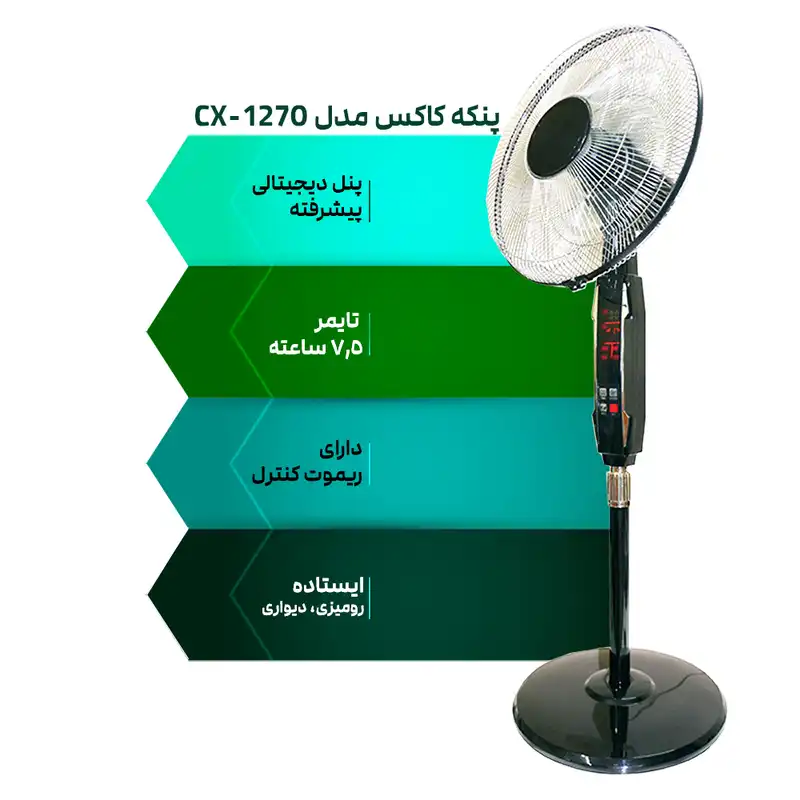 پنکه کاکس مدل CX-1270