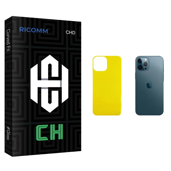 محافظ پشت گوشی ریکام مدل CH glass مناسب برای گوشی موبایل اپل iPhone 12 Pro Max