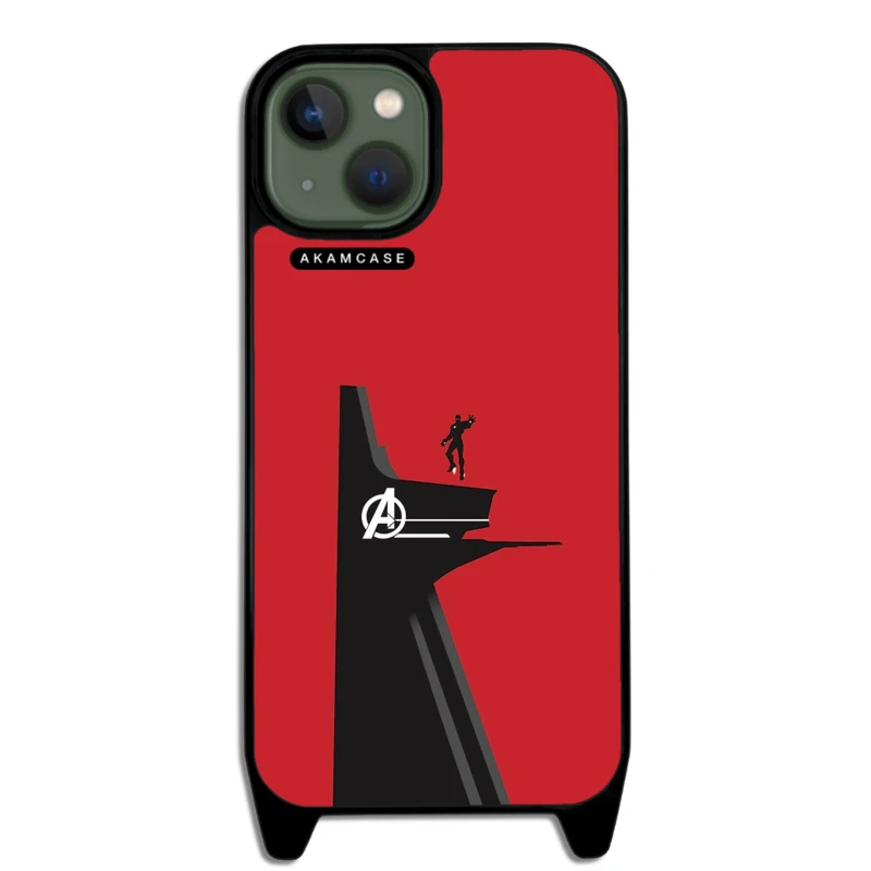 کاور آکام مدل AMC-WLA13-IRON MAN13 مناسب برای گوشی موبایل اپل iPhone 13
