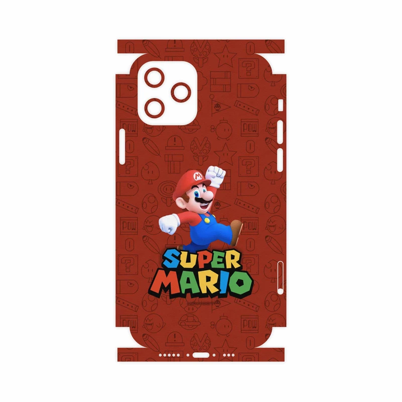 برچسب پوششی ماهوت مدل Super-Mario-Game-FullSkin مناسب برای گوشی موبایل اپل iPhone 12 Pro