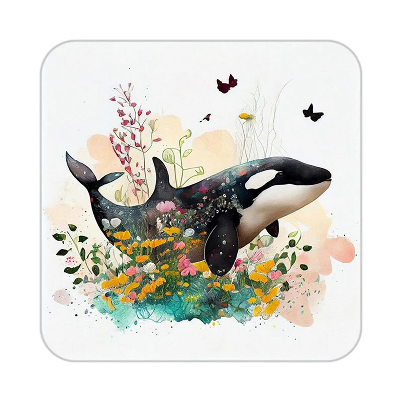 زیر لیوانی کاکتی طرح حیوانات رنگی مدل mp26639