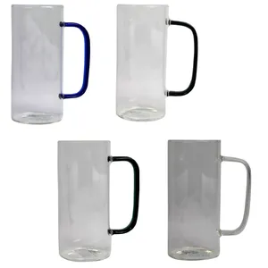 لیوان مدل دسته رنگی کد 8190 مجموعه 4 عددی