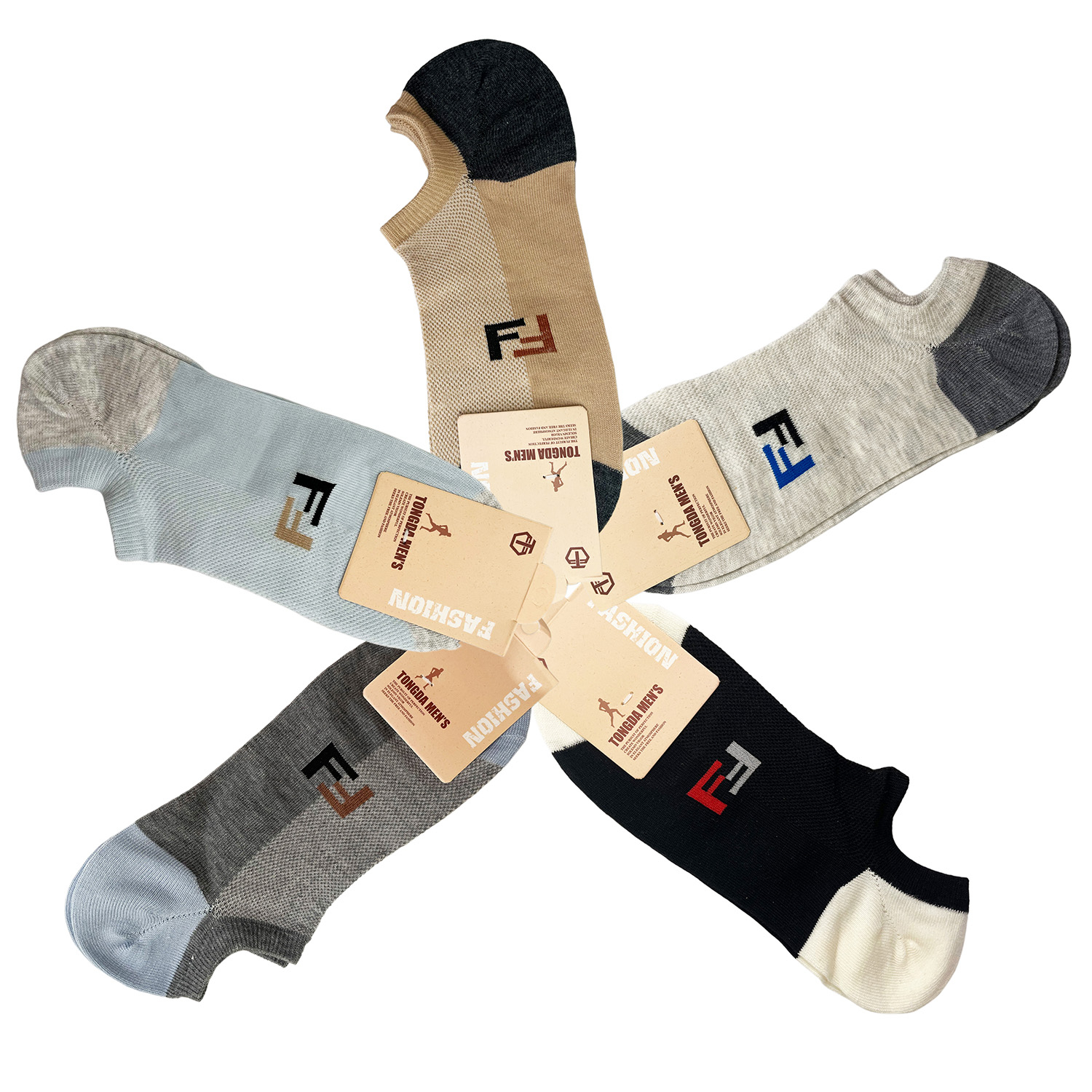 جوراب مردانه مدل F2 مجموعه 5 عددی