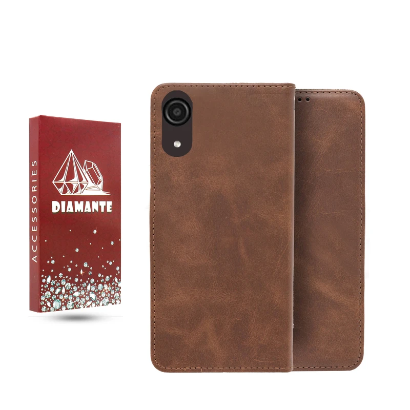 کیف کلاسوری دیامانته مدل قفل مگنتی مناسب برای گوشی موبایل سامسونگ Galaxy A03 Core