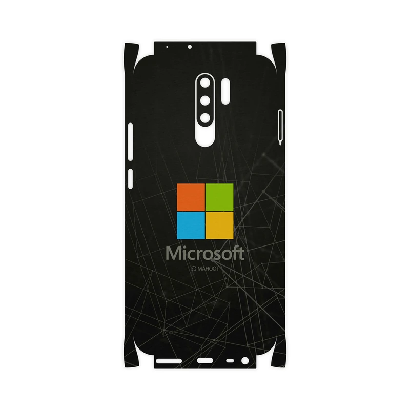 برچسب پوششی ماهوت مدل Mcrsft-FullSkin مناسب برای گوشی موبایل شیائومی Redmi 9