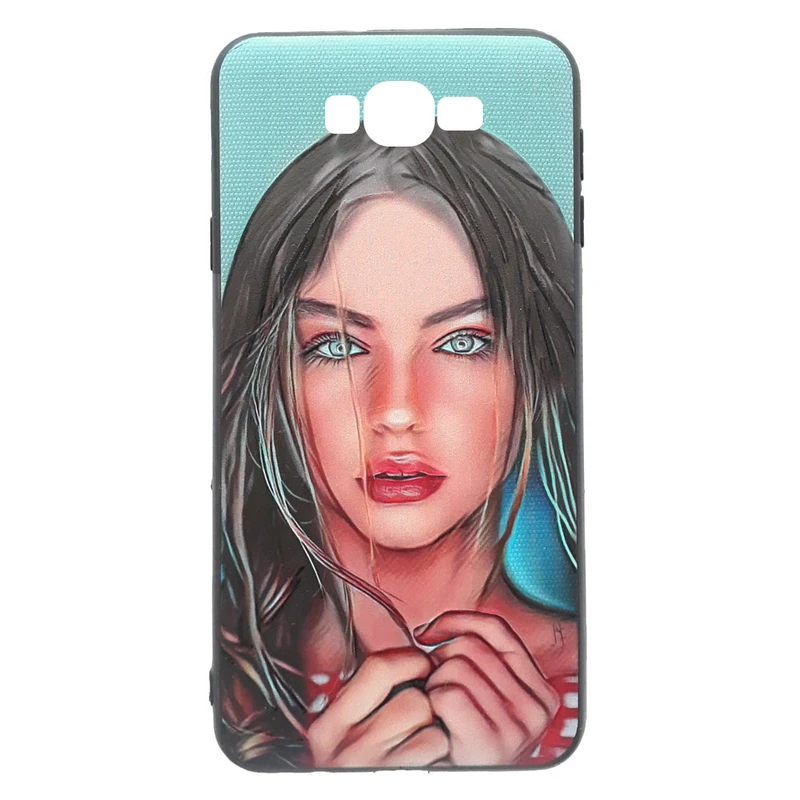 کاور طرح لیدی کد S4844 مناسب برای گوشی موبایل سامسونگ Galaxy J2