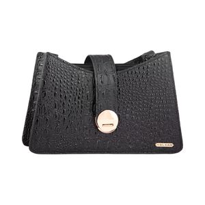 کیف دوشی زنانه چرم یلسان مدل آنجلا GAN-138-msk