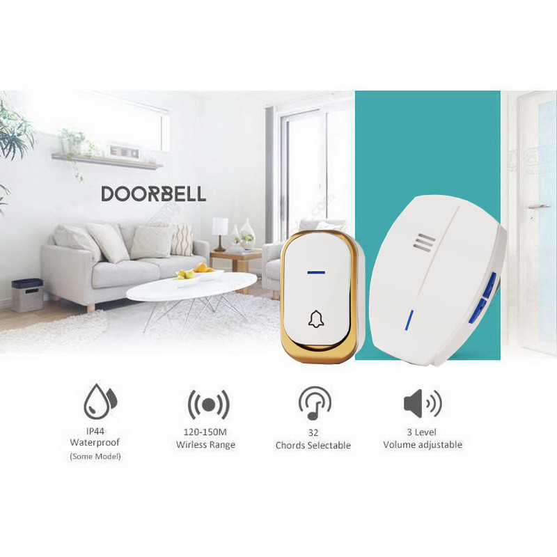 زنگ بی سیم مدل CC27W مجموعه 3 عددی