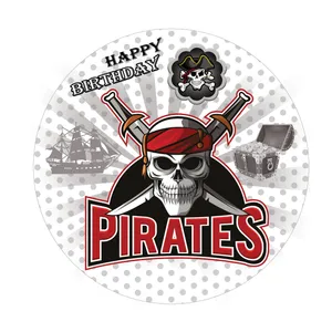 بنر تم تولد طرح دزدان دریایی کد B-SED_3370