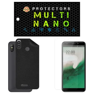 Multi Nano X-SFL Screen Protector For GLX General Luxe Arya Plus with back skin