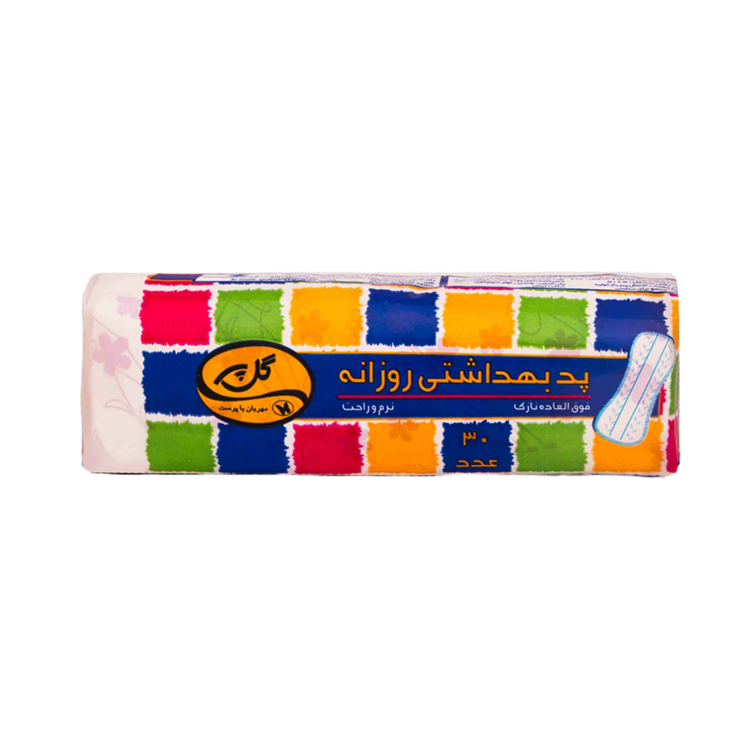 پد بهداشتی گل پر مدل 02 مجموعه 4 عددی