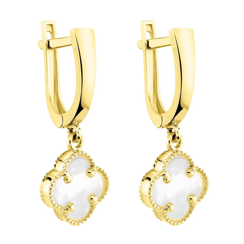 گوشواره کلیپسی طلا 18 عیار زنانه نوا گلد مدل ون کریفت کد VC1