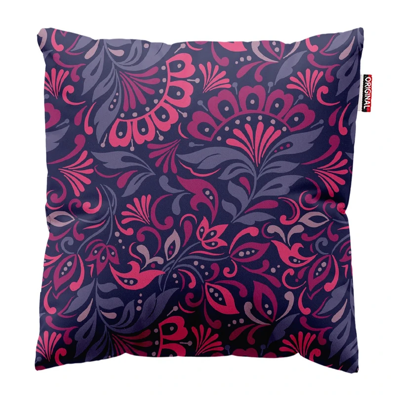 کوسن پاد آفرین طرح گل زیبا کد 1778 سایز 30*30 سانتی متر