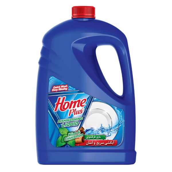 مایع ظرفشویی هوم پلاس مدل Mint حجم 3750 میلی لیتر