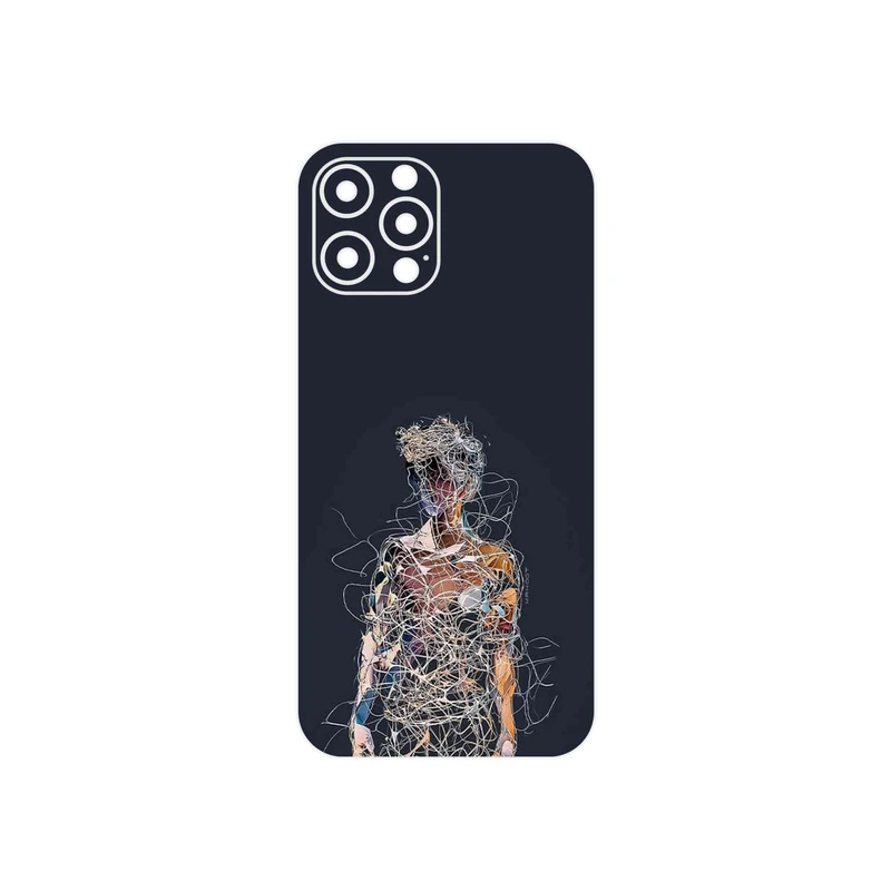 برچسب پوششی ماهوت مدل Strings Digital Art 1 مناسب برای گوشی موبایل اپل iPhone 12 Pro Max