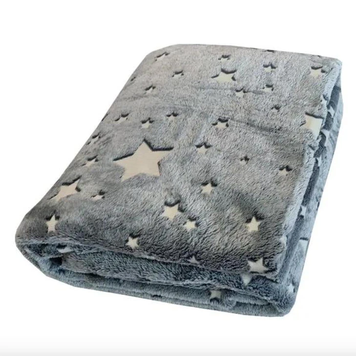 پتو مسافرتی 1 نفر ویراگیتا مدل شبنما ستاره بارانا سایز 150x200 سانتی‌متر