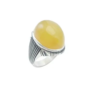 انگشتر نقره مردانه مدل شرف الشمس کد 59776