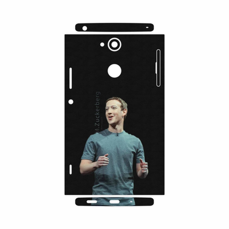 برچسب پوششی ماهوت مدل Mark Zuckerberg-FullSkin مناسب برای گوشی موبایل سونی Xperia XA2