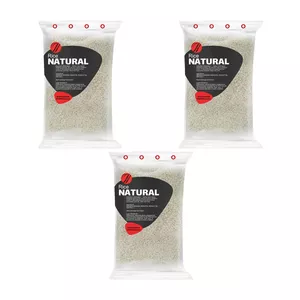 برنج نیم دانه خارجی نچرال - 2 کیلوگرم بسته 3 عددی