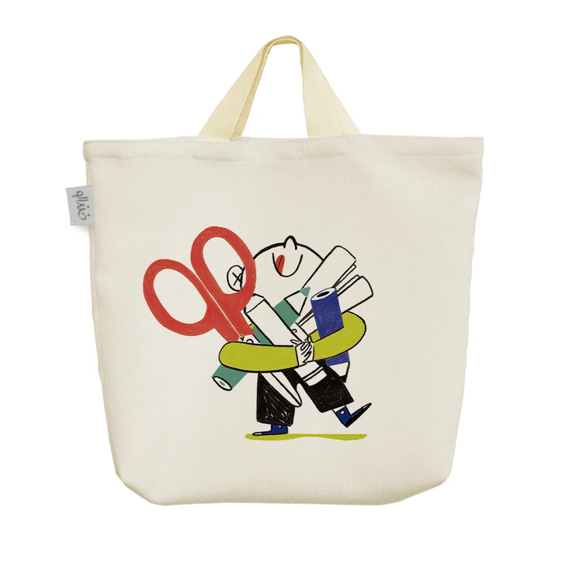 ساک خرید خندالو مدل کاردستی کودکانه کد H1740