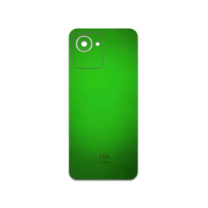 MAHOOT Metallic-Green Cover Sticker for Realme C30s