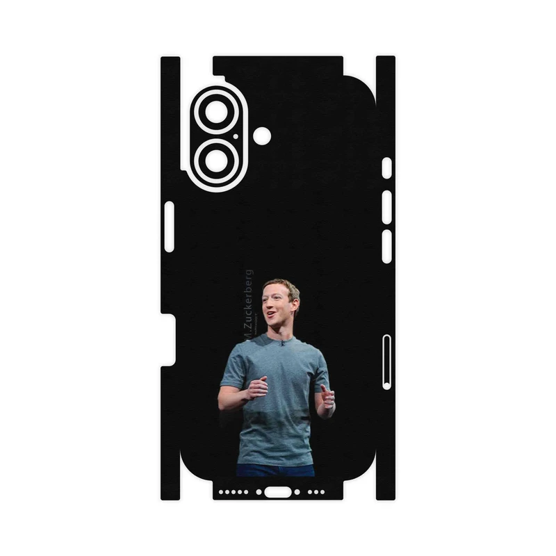 برچسب پوششی ماهوت مدل Mark_Zuckerberg-FullSkin مناسب برای گوشی موبایل اپل iPhone 16