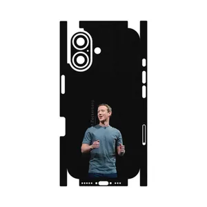 MAHOOT Mark_Zuckerberg-FullSkin Cover Sticker for Apple iPhone 16