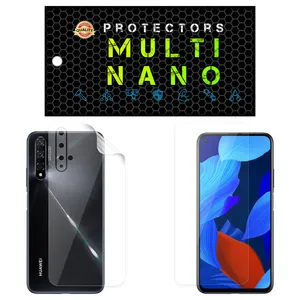 محافظ صفحه نمایش مولتی نانو مدل X-SFT مناسب برای گوشی موبایل هوآوی Nova 5T به همراه محافظ پشت