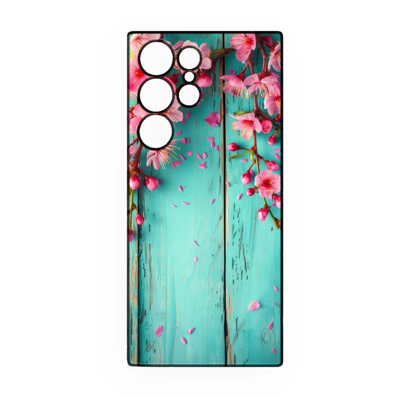 کاور طرح گل کد 314 مناسب برای گوشی موبایل سامسونگ Galaxy S22 Ultra  