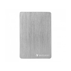 هارد اکسترنال ورباتیم مدل store n go alu slim ظرفیت دو ترابایت دارای رابط usb type-a 3.2