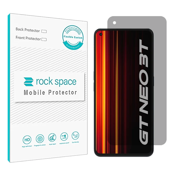 محافظ صفحه نمایش حریم شخصی راک اسپیس کد PRV مناسب برای گوشی موبایل ریلمی GT Neo 3T