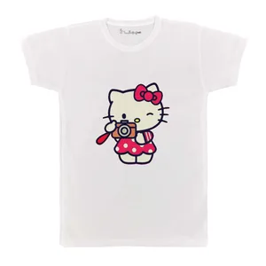تی شرت بچگانه پرمانه طرح Kitty کد pmt.2438