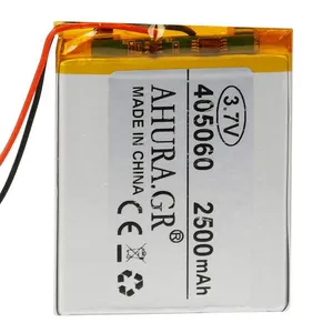 باتری لیتیوم مدل 405060 ظرفیت 2500 میلی آمپر ساعت