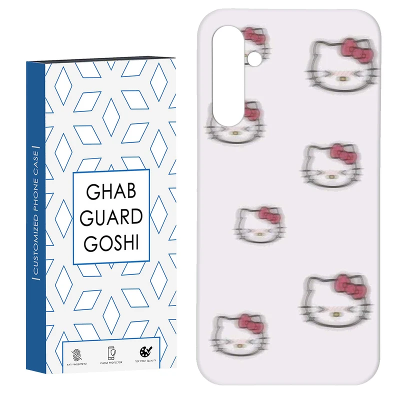 کاور قاب گارد گوشی طرح کیتی کد Dimo-904 مناسب برای گوشی موبایل سامسونگ Galaxy S23 Fe