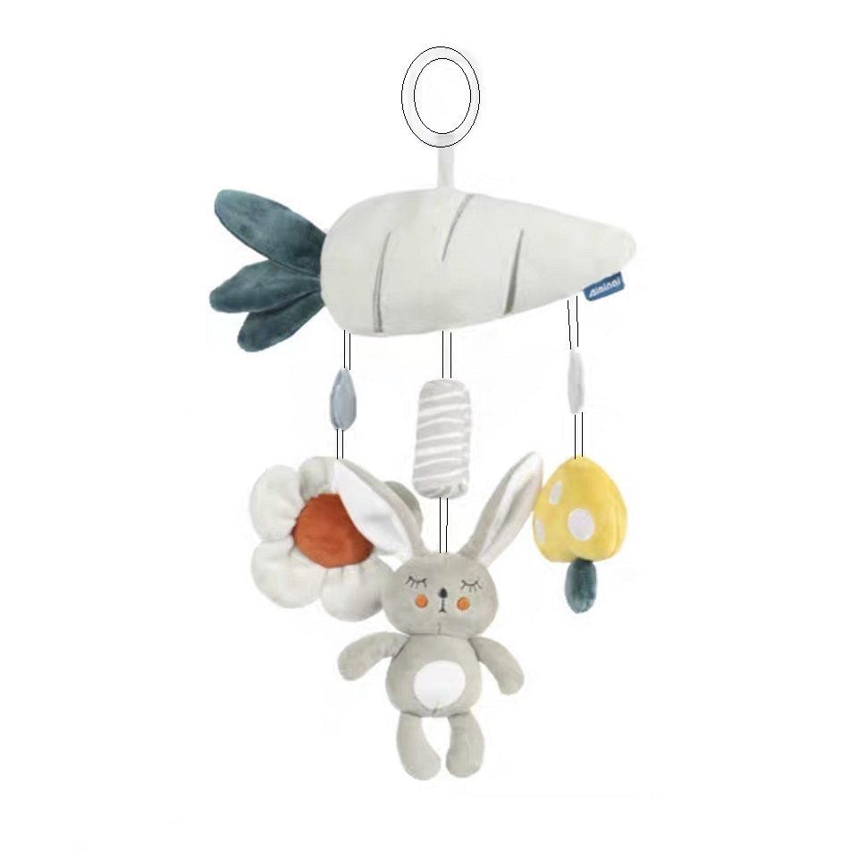 آویز کریر کودک مدل هویجی و خرگوشی