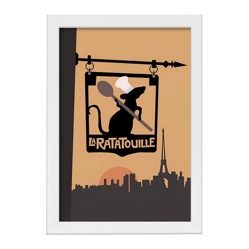 تابلو خندالو مدل راتاتویی (Ratatouille) کد F10287