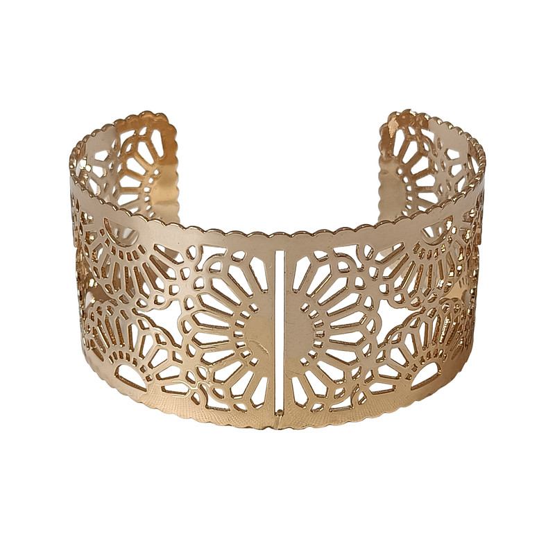 دستبند زنانه آی ام مدل Gold bangle 