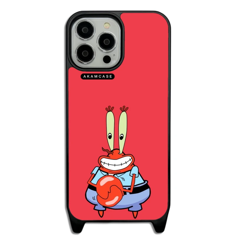 کاور آکام مدل AMC-WLA13PROMAX-SPONGE BOB2 مناسب برای گوشی موبایل اپل iPhone 13 Pro Max