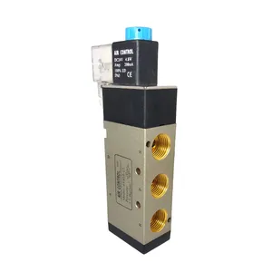 شیر برقی پنوماتیک ایر کنترل مدل 4v410-15-1/2-24v