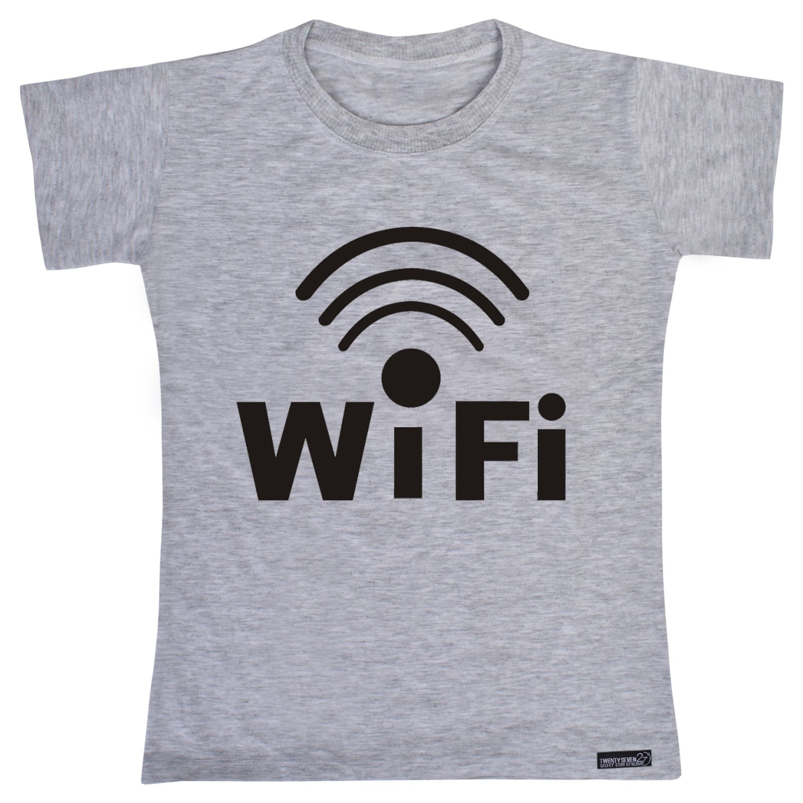 تی شرت آستین کوتاه دخترانه 27 مدل WiFi کد MH868 -  - 3