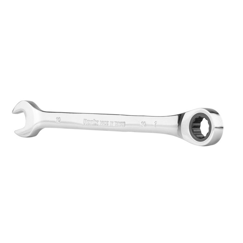 آچار یکسر تخت و یک سر جغجغه رونیکس مدل RH-2160 سایز ۱۰