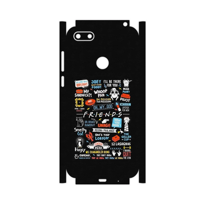 برچسب پوششی ماهوت مدل Friends 2-FullSkin مناسب برای گوشی موبایل موتورولا Moto E6 Play