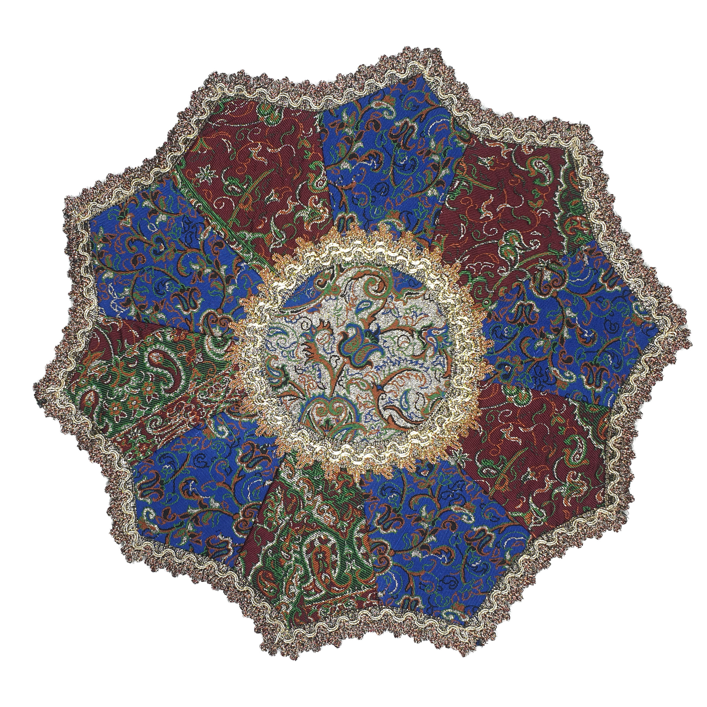 رومیزی ترمه مدل گوهر کد 4581