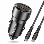شارژر فندکی 60 وات یسیدو مدل Y55 به همراه کابل USB-C