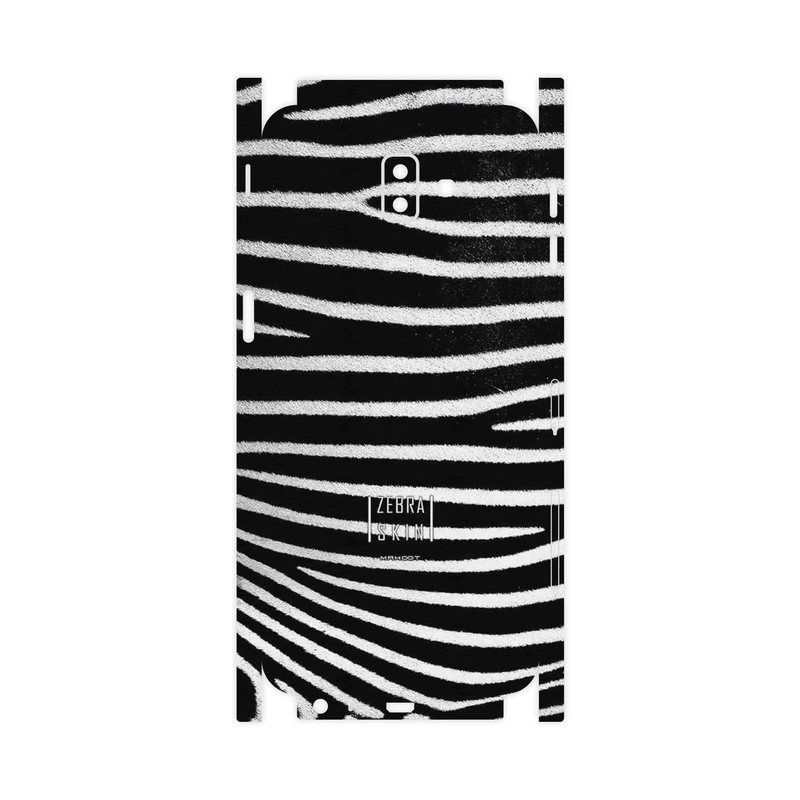 برچسب پوششی ماهوت مدل Zebra Skin-FullSkin مناسب برای گوشی موبایل سامسونگ Galaxy J6 Plus